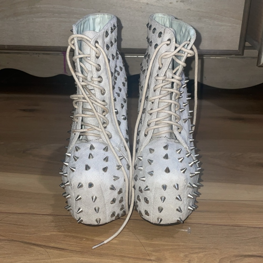Studded Platform Boots